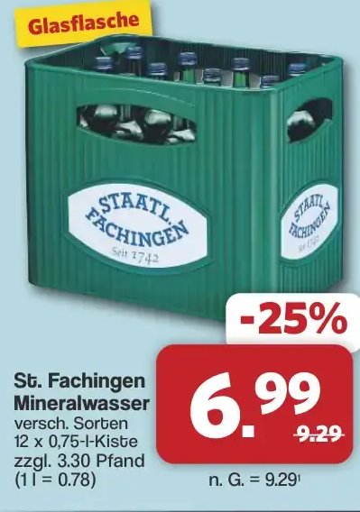 St. Fachingen Mineralwasser