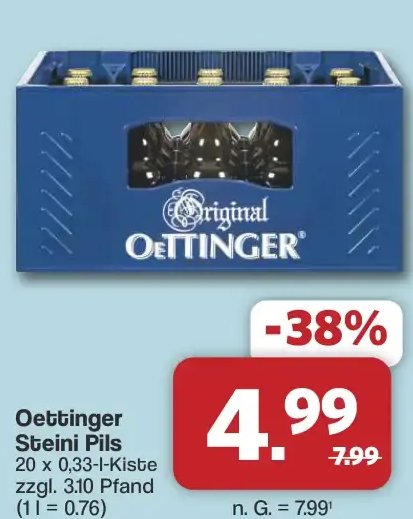 Oettinger Steini Pils