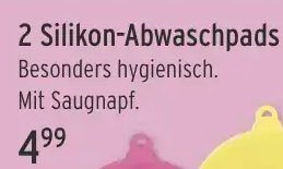 2 Silikon-Abwaschpads
