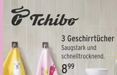 3 Geschirrtücher