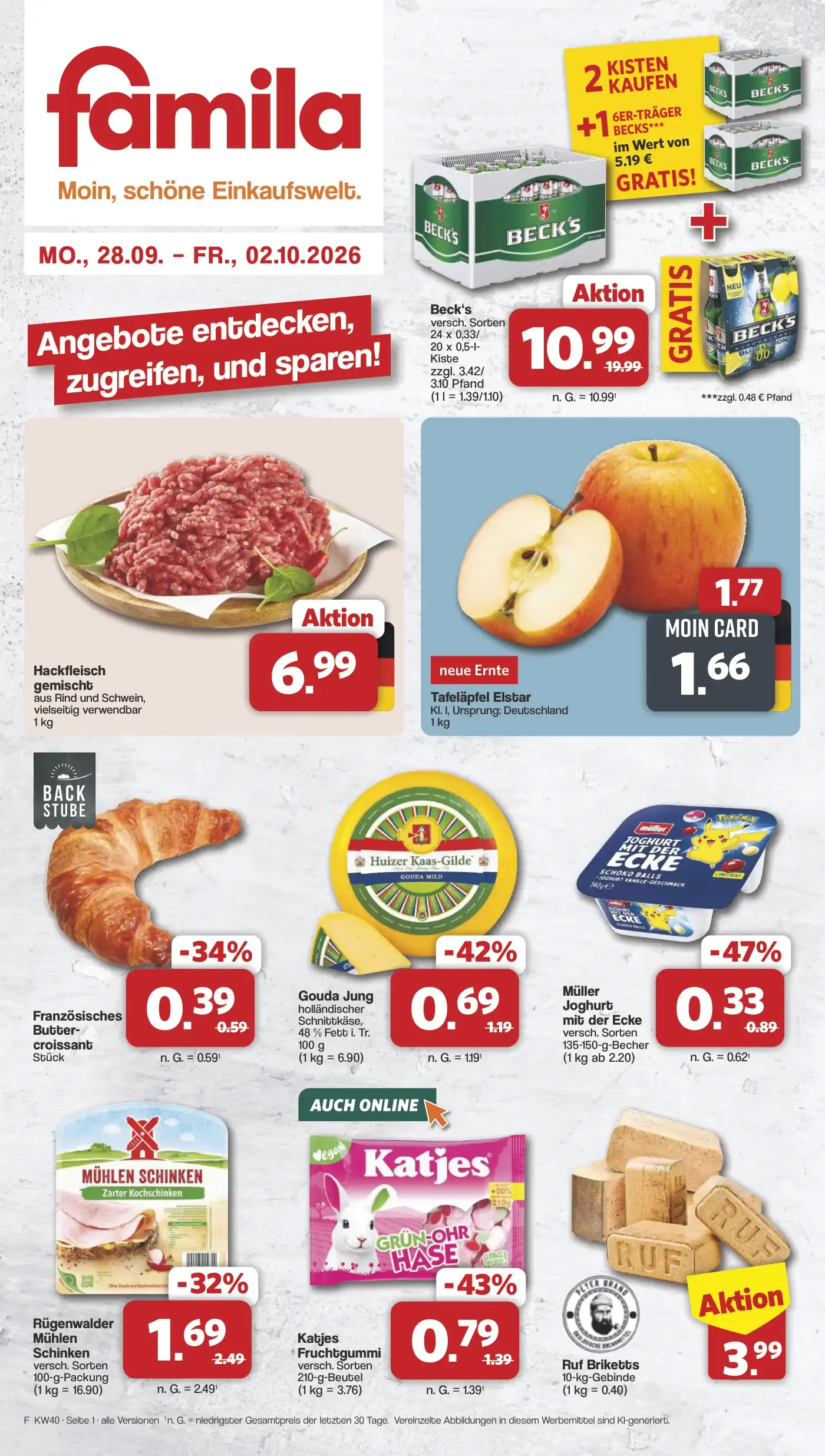 Famila Prospekt Seite 1