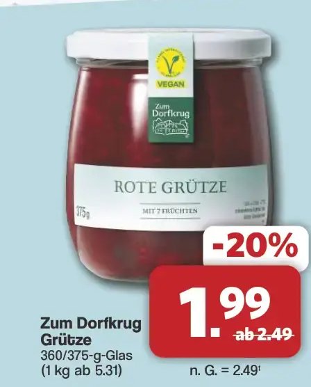 Zum Dorfkrug Grütze