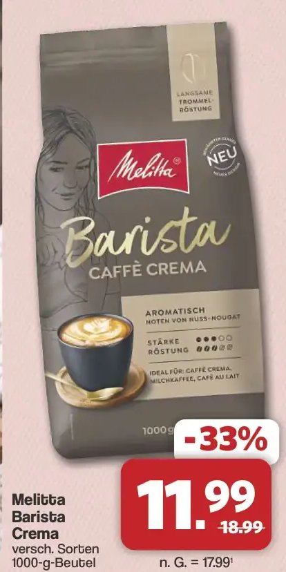 Melitta Barista Crema