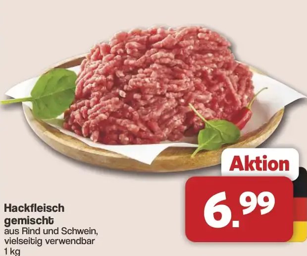Hackfleisch gemischt
