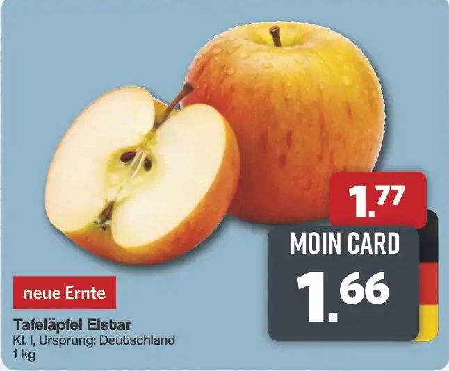 Tafeläpfel Elstar