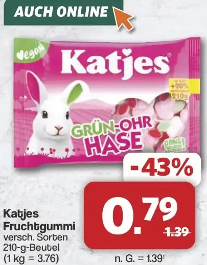 Katjes Fruchtgummi