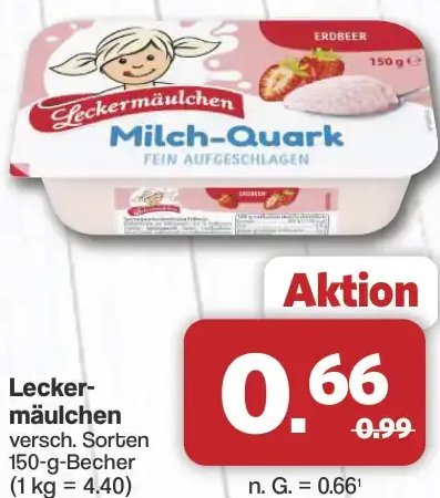 Leckermäulchen Milch-Quark