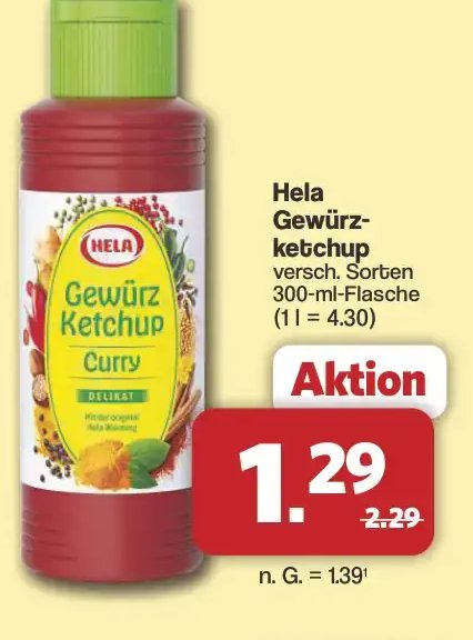 Hela Gewürz-Ketchup