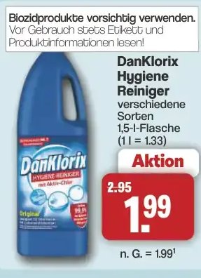 DanKlorix Hygiene Reiniger
