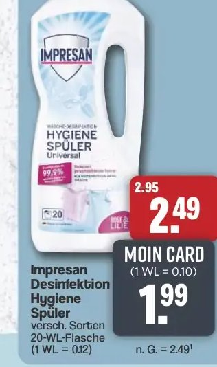 Impresan Desinfektion Hygiene Spüler