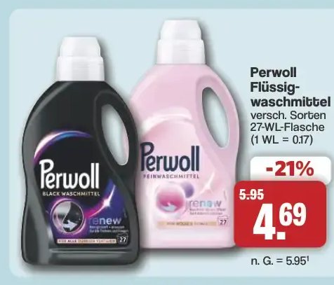 Perwoll Flüssig-waschmittel