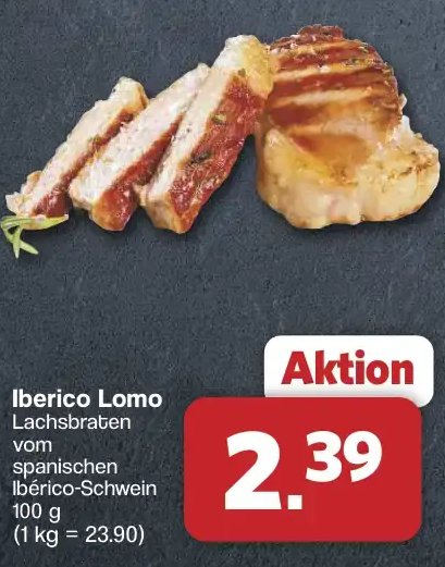 Iberico Lomo Lachsbraten