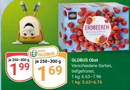 GLOBUS Obst