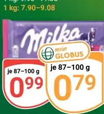 Milka Tafelschokolade