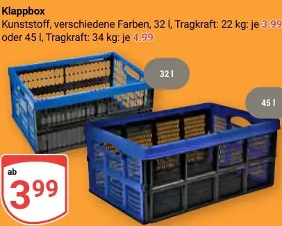 Klappbox