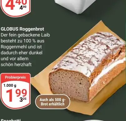 GLOBUS Roggenbrot