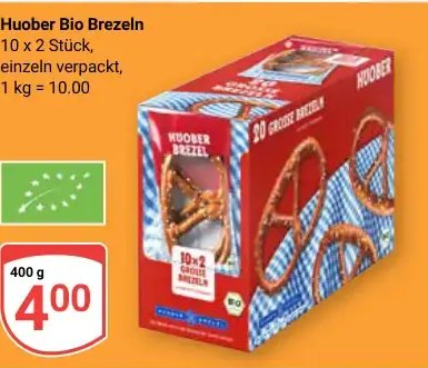 Huober Bio Brezeln