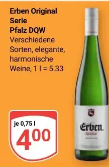 Erben Original Serie Pfalz DQW