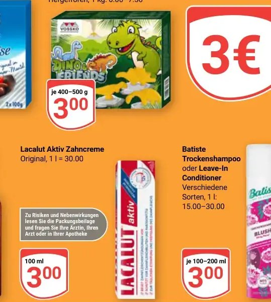 Vossko Dino & Friends oder Chicken Nuggets