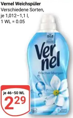 Vernel Weichspüler