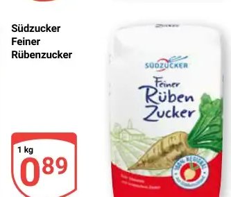 Südzucker Feiner Rübenzucker