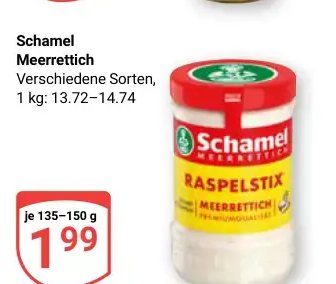 Schamel Meerrettich