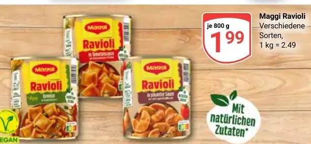 Maggi Ravioli