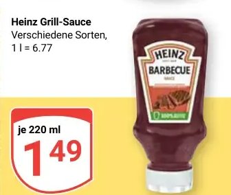 Heinz Grill-Sauce