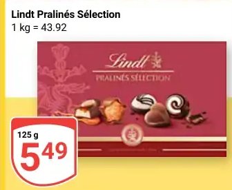 Lindt Pralinés Sélection