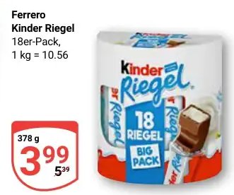 Ferrero Kinder Riegel