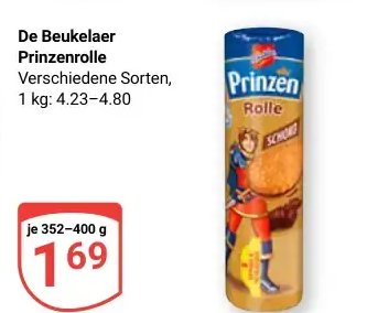 De Beukelaer Prinzenrolle