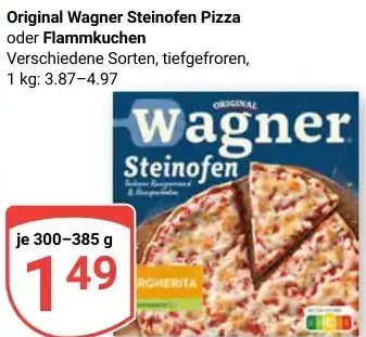 Original Wagner Steinofen Pizza oder Flammkuchen