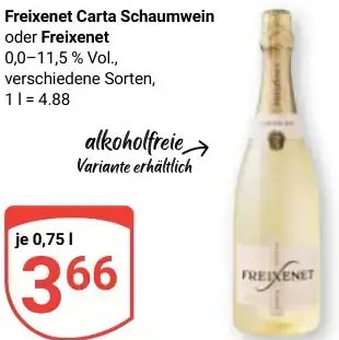 Freixenet Carta Schaumwein oder Freixenet