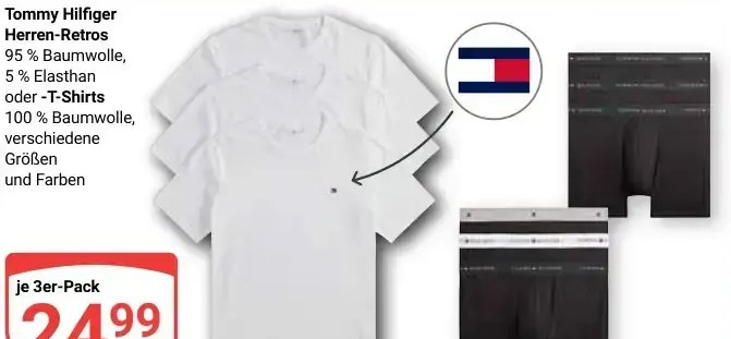Tommy Hilfiger Herren-Retros oder -T-Shirts