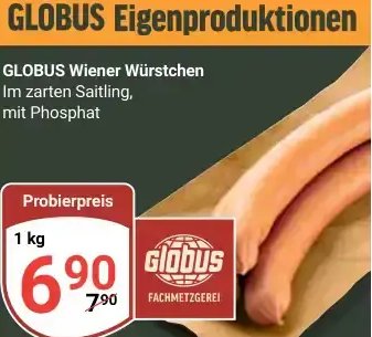 GLOBUS Wiener Würstchen