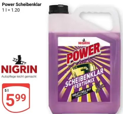 Power Scheibenklar