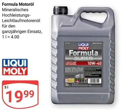 Formula Motoröl