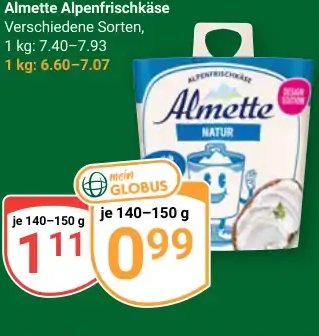 Almette Alpenfrischkäse