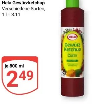 Hela Gewürzketchup