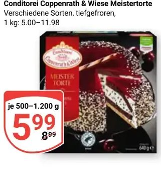 Conditorei Coppenrath & Wiese Meistertorte