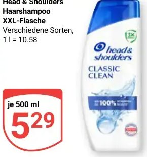 Head & Shoulders Haarshampoo