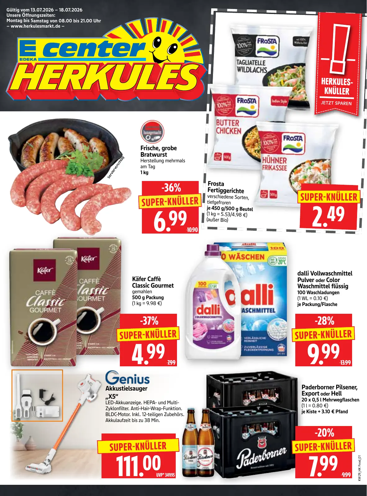 Herkules Prospekt Seite 1