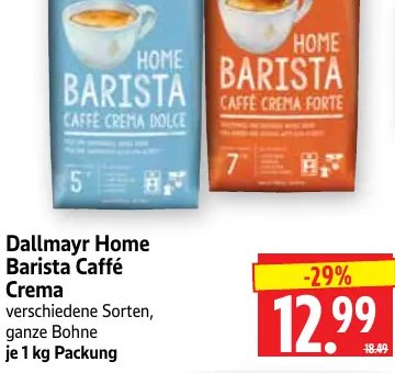 Dallmayr Home Barista Caffé Crema