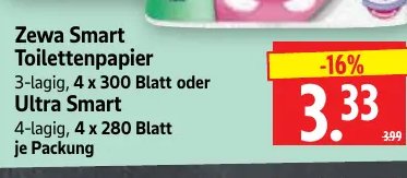 Zewa Smart Toilettenpapier