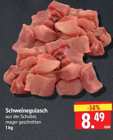 Schweinegulasch