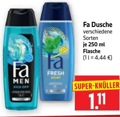 Fa Dusche