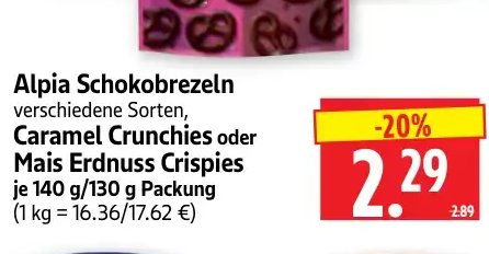 Alpia Schokobrezeln