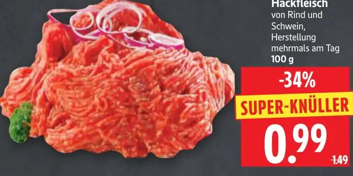 Gemischtes Hackfleisch