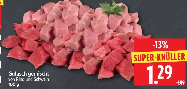 Gulasch gemischt
