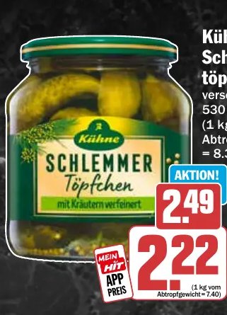 Kühne Schlemmer-töpfchen